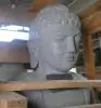  Product image 9 of the product “Seated Buddha made of high value riverstone with the hand gesture “meditation”, height 76cm. Stonemason’s work ”